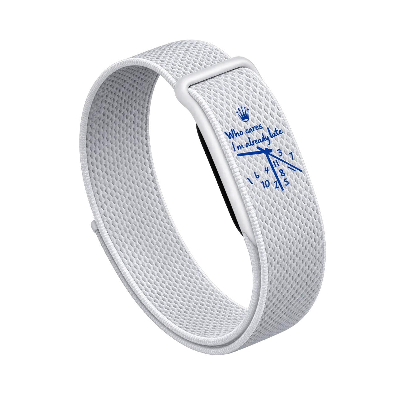 The Signature Band — Snow, for Fitbit